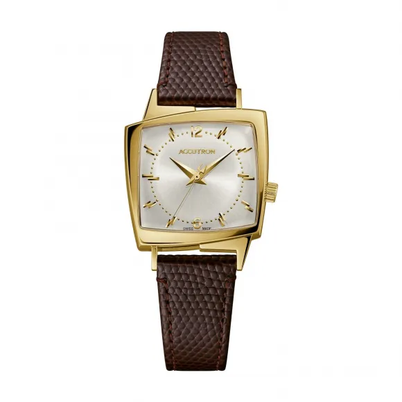 阿克特隆/Accutron ACCUTRON LEGACY 32.8 x 32.5MM 不锈钢镀金 自动机械机芯 手表 2SW7A001