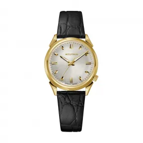 阿克特隆/Accutron ACCUTRON LEGACY 34MM 不锈钢镀金 自动机械机芯 手表 2SW7A004