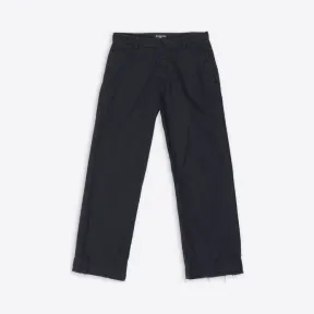 巴黎世家/Balenciaga 女式黑色九分裤 699004TKP061000