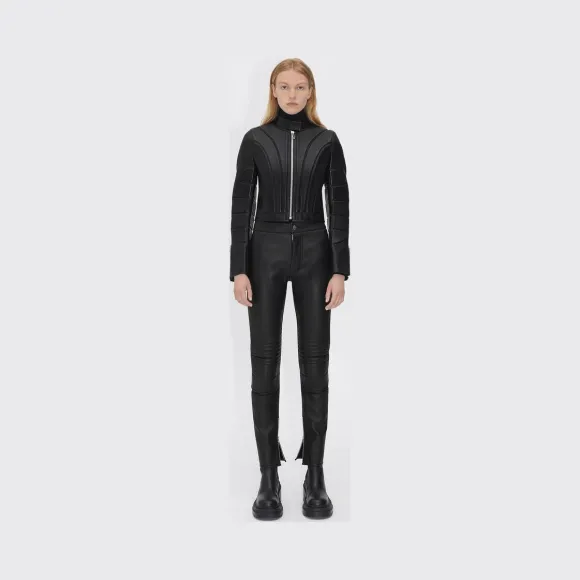 葆蝶家/Bottega Veneta 女士 皮裤 667266V15Y01000