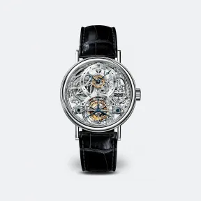 宝玑/Breguet 经典复杂 Complications 系列 白色金 自动机械机芯 男表 3355PT-00-986