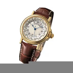 宝玑/Breguet 航海 Marine 系列 18k黄金 自动机械机芯 男表 3700BA-12-9V6
