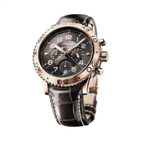 宝玑/Breguet Typexx 系列 18k玫瑰金 自动机械机芯 男表 3810BR-92-9ZU
