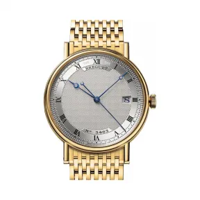 宝玑/Breguet 18k 黄金 自动机械机芯 男表 5177BA-15-AV0