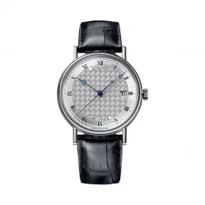 宝玑/Breguet 经典 Classique 系列 18k白金 自动机械机芯 男表 5177BB-12-9V6
