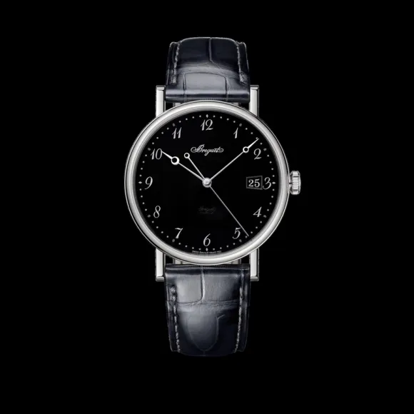 宝玑/Breguet classique 经典系列 38 MM 铂金 自动机械机芯 男表 5177PT-2N-9V601