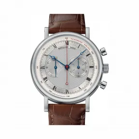 宝玑/Breguet 经典 Classique 系列 18k白金 手动机械机芯 男表 5287BB-12-9ZU