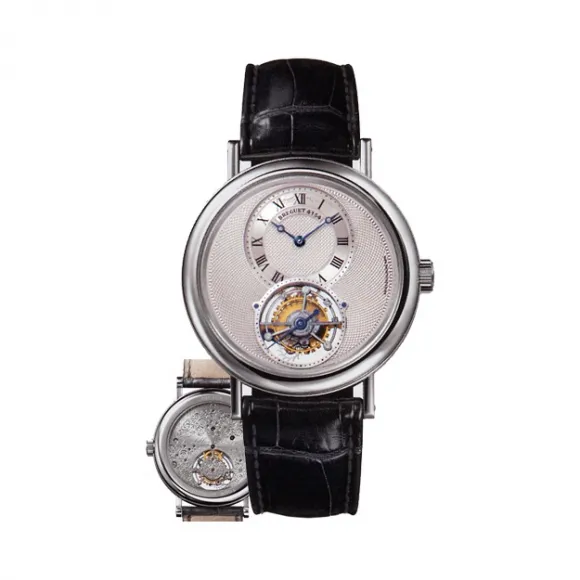 宝玑/Breguet 经典复杂 Complications 系列 950铂金 手动机械机芯 男表 5357PT-12-9V6