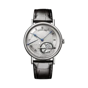 宝玑/Breguet 经典复杂 Complications 系列 950铂金 自动机械机芯 男表 5377PT-12-9WU