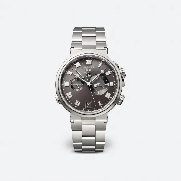 宝玑/Breguet 航海 Marine 系列 钛金属 自动机械机芯 男表 5547TI-G2-TZ0