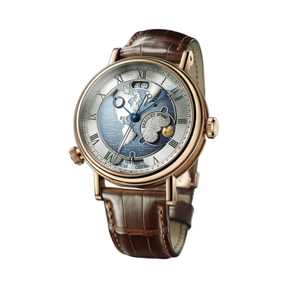 宝玑/Breguet 经典 Classique 系列 18k玫瑰金 自动机械机芯 男表 5717BR-US-9ZU