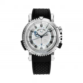 宝玑/Breguet 航海 Marine 系列 18k白金 自动机械机芯 男表 5847BB-12-5ZV