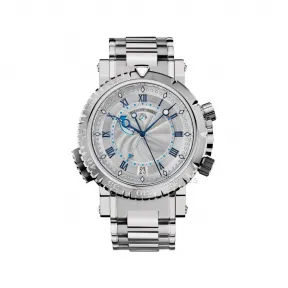 宝玑/Breguet 航海 Marine 系列 18K白金 自动机械机芯 男表 5847BB-12-BZO