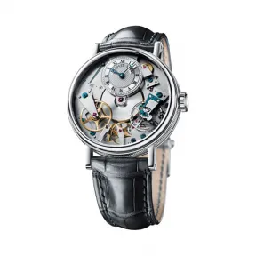 宝玑/Breguet 传世系列 18k白金 手动机械机芯 男表 7027BB-11-9V6