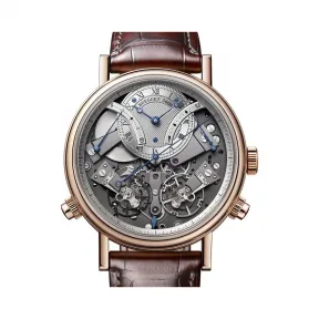 宝玑/Breguet 传世系列 18k玫瑰金 自动机械机芯 男表 7077BR-G1-9XV