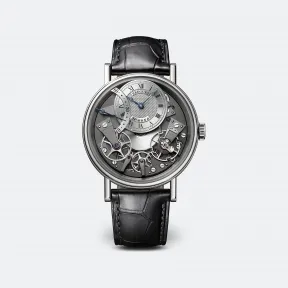 宝玑/Breguet 传世系列 18k白金 自动机械机芯 男表 7097BB-G1-9WU