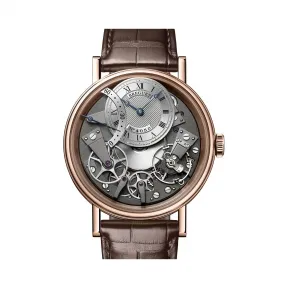 宝玑/Breguet 传世系列 18k玫瑰金 自动机械机芯 男表 7097BR-G1-9WU