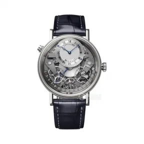 宝玑/Breguet 传世系列 18k白金 40毫米 自动机械机芯 男表 7597BB-G1-9WU