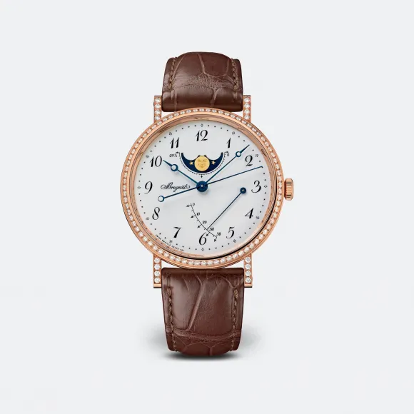 宝玑/Breguet 18k玫瑰金 39 MM 自动机械机芯 男表 7788br-29-9v6-dd00