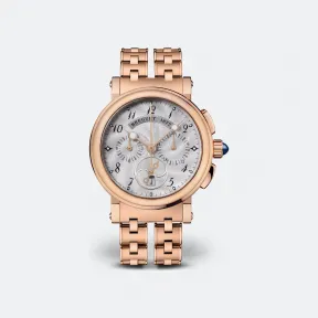 宝玑/Breguet 航海 Marine 系列 18k玫瑰金 自动机械机芯 女表 8827BR-52-RM0