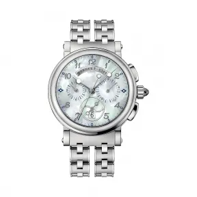 宝玑/Breguet 航海 Marine 系列 精钢 自动机械机芯 女表 8827ST-5W-SM0