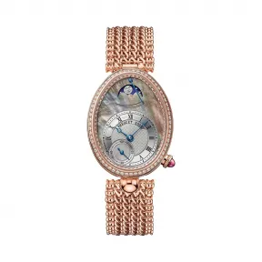 宝玑/Breguet 那不勒斯皇后 Reine De Naples 系列 18k玫瑰金 自动机械机芯 女表 8908BR-5T-J20-D000