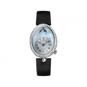 宝玑/Breguet 18k白金镶钻 30.45 MM X 38.5 MM 自动机械机芯 女表 8909bb-vd-864-d00d3L