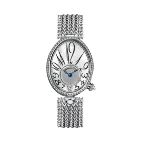 宝玑/Breguet 那不勒斯皇后 Reine De Naples 系列 18k白金镶钻 自动机械机芯 女表 8918BB-58-J20-D000