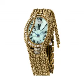 宝玑/Breguet 那不勒斯皇后 Reine De Naples 系列 18k黄金镶钻 自动机械机芯 女表 8928BA-51-J60-DD0D