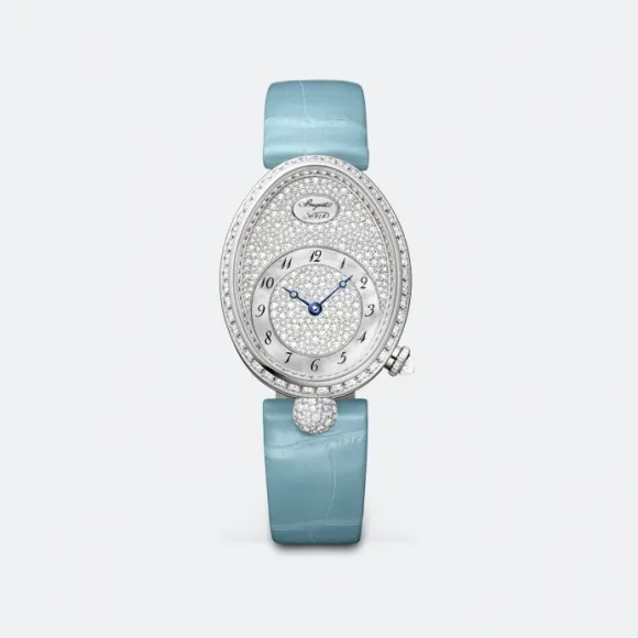 宝玑/Breguet 那不勒斯王后系列 36.5 x 28.45 MM  自动机械机芯 女表 8938BB-8D-964-DD0D
