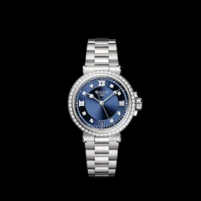 宝玑/Breguet marine-航海系列 33.8 MM 钢 自动机械机芯 女表 9518ST-YD-S80-D0-01