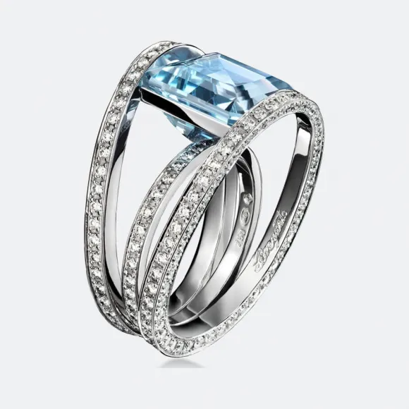 宝玑/Breguet 白金 指环 Reine de Naples GJE07BB05.9***AIM