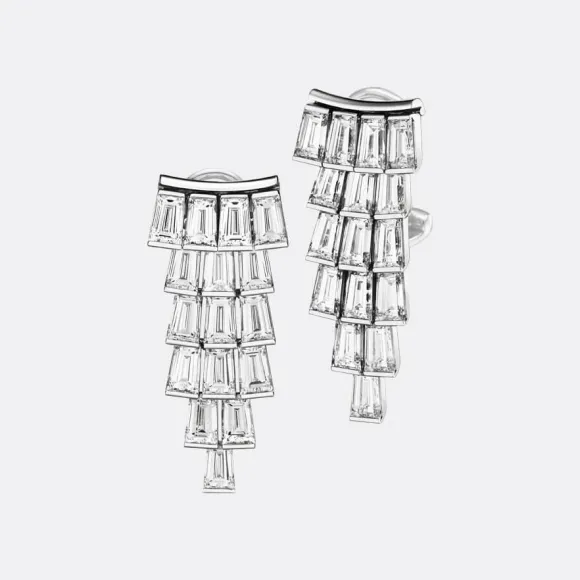 宝玑/Breguet 白金 耳环 Crazy Flower GJE25BB01.9001