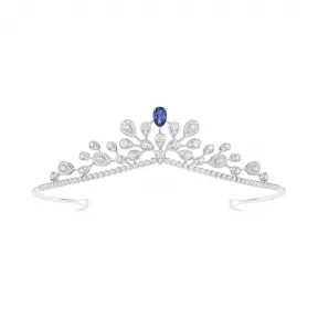 尚美/Chaumet Joséphine 加冕·爱系列 鹭羽·冠冕主题钻冕 白金 - 083571