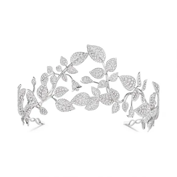 尚美/Chaumet Mélodie Nacrée 冠冕 白金 - 083808