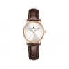 依波路/Ernest Borel 典雅系列 27.50 MM 316L精钢表壳 石英机芯 女表 E0401L0B-QR2L