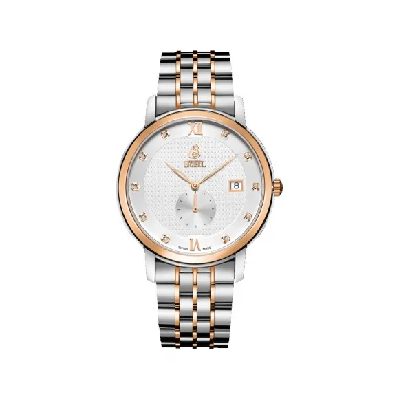 依波路/Ernest Borel 皇室系列 316L精钢 自动机械机芯 手表 GBR6155W-222