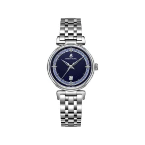 依波路/Ernest Borel 星钻系列 30.00MM 316L精钢 石英机芯 女表 N0117L0B-QS6S