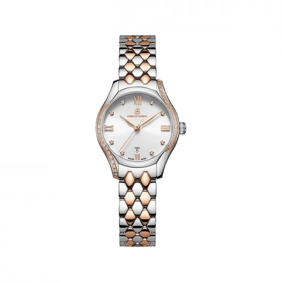 依波路/Ernest Borel 星钻系列 26.00 MM 316L精钢表壳 石英机芯 女表 N0118L0A-QN4N