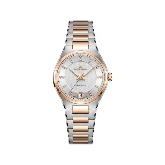 依波路/Ernest Borel 传承系列 32.50MM 316L精钢 自动机械机芯 女表 N0565B0A-MN2N