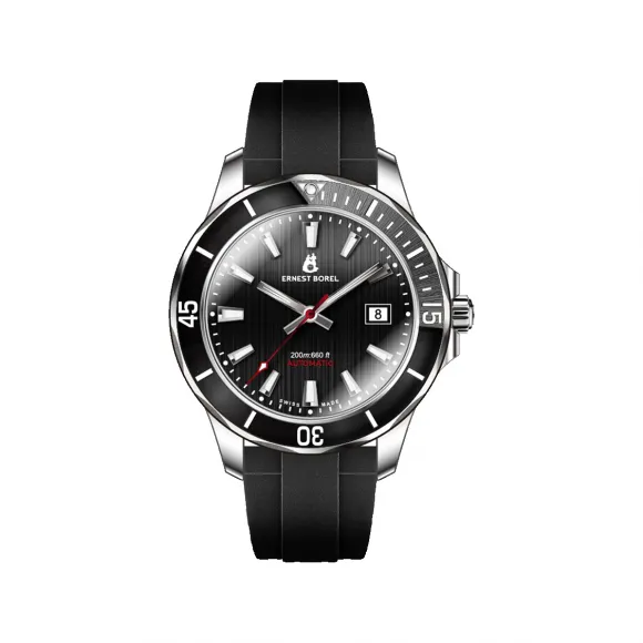 依波路/Ernest Borel 睿智系列 42.00 MM 316L精钢 自动机械机芯 男表 N0737G0F-MV5V