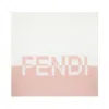 芬迪/Fendi 白色和粉红色初剪羊毛毛毯-婴儿毛毯-FENDI芬迪中国官网 BUJ197AJ1LF0C11-8056867840398