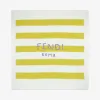 芬迪/Fendi 钩针刺绣棉质婴儿毛毯-婴儿毛毯-FENDI芬迪中国官网 BUJ202AJ1QF11H4-8056867861607