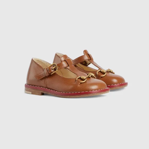 古驰/Gucci 〔幼童用品牌名字，指2-4岁左右的孩子穿的服装和配件等产品。下同。 ）马勾扣鞋 725742-C9D00-2546