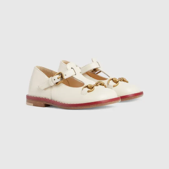 古驰/Gucci Horsebit幼童便鞋 725742-C9D00-9522