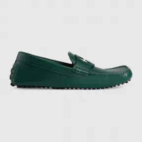 古驰/Gucci 男式Interlocking G司机鞋 730148-1XH60-3154