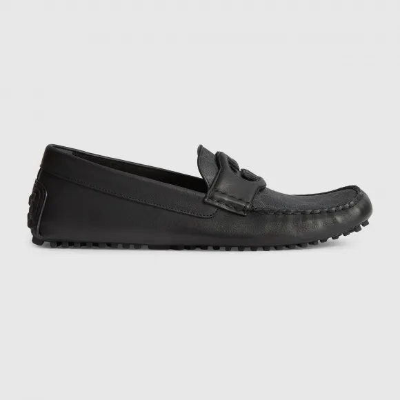 古驰/Gucci 男式Interlocking G司机鞋 730148-AAB7Z-1000
