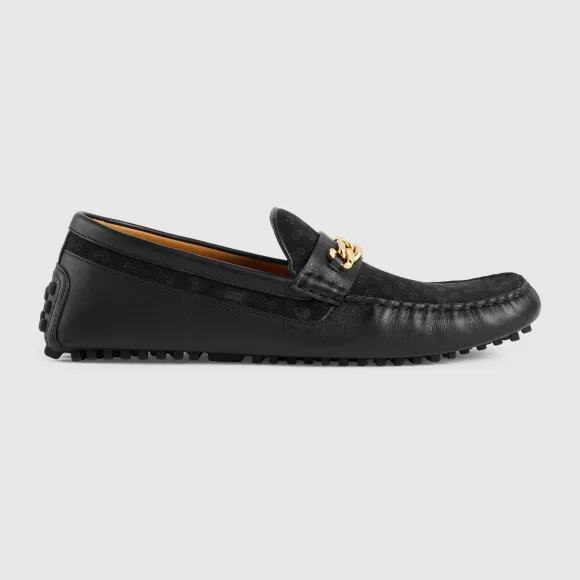 古驰/Gucci 男式Interlocking G司机鞋 730149-AABBN-1000