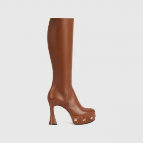 古驰/Gucci 女士防水台靴子 750519-BKO00-2535