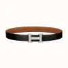 爱马仕/Hermes H 皮带扣&双面皮腰带32毫米 H064544CK05-H073967CAAA110